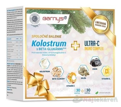 Barny's KOLOSTRUM s beta-glukánmi + ULTRA-C IMUNO