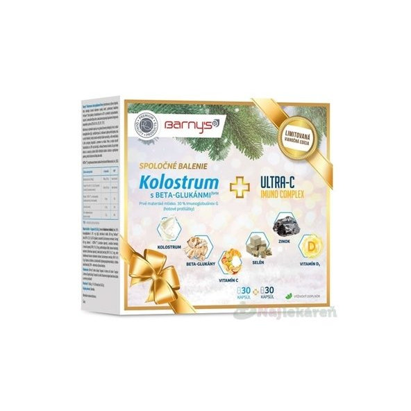 Barny's KOLOSTRUM s beta-glukánmi + ULTRA-C IMUNO