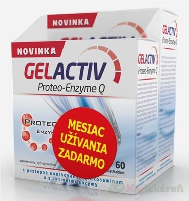 E-shop GELACTIV Proteo-Enzyme Q, 180 ks