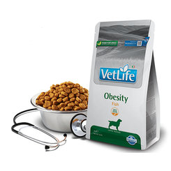 Farmina Vet Life dog obesity, fish granule pre psy 12kg