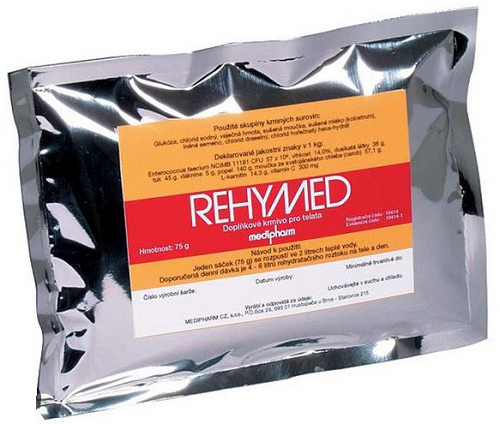 E-shop Rehymed Probios rehydratačný kŕmny doplnok pre teľatá 450g