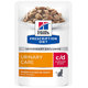 HILLS PD Feline c/d Urinary Stress Chicken - kapsičky pre mačky 12x85g