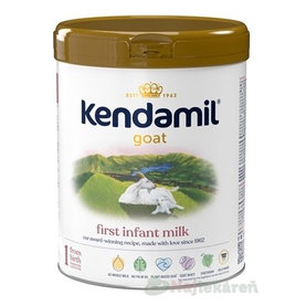 KENDAMIL Kozie dojčenské mlieko 1 počiatočná mliečna výživa (od narodenia) 800 g