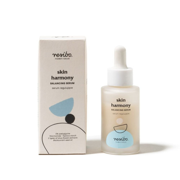 Vyrovnávacie sérum na pleť a nedokonalosti Skin Harmony Resibo 30ml