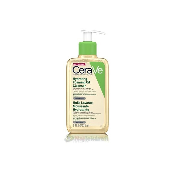 CeraVe Hydratačný čistiaci penivý olej 236ml