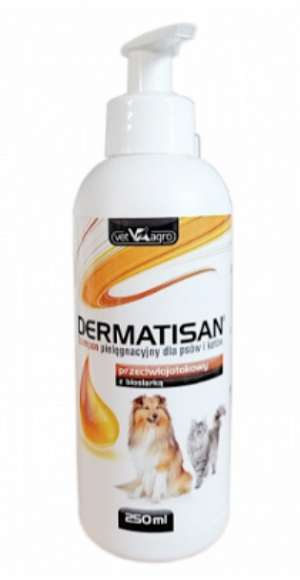 E-shop Šampón Dermatisan s biosírou pre psy a mačky 250ml