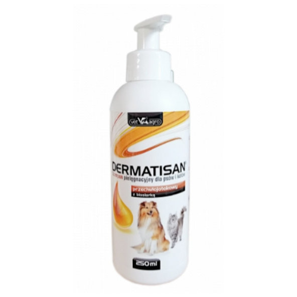 Šampón Dermatisan s biosírou pre psy a mačky 250ml