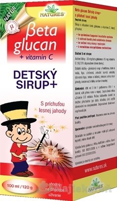 E-shop NATURES BETA GLUCAN DETSKY SIRUP+