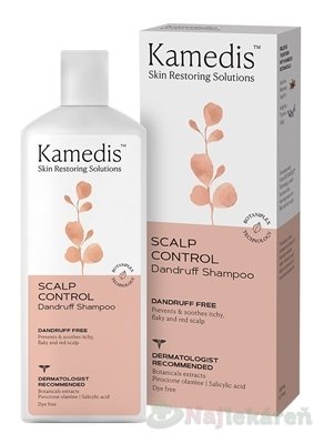 E-shop Kamedis SCALP CONTROL - DANDRUFF SHAMPOO šampón proti lupinám 200 ml