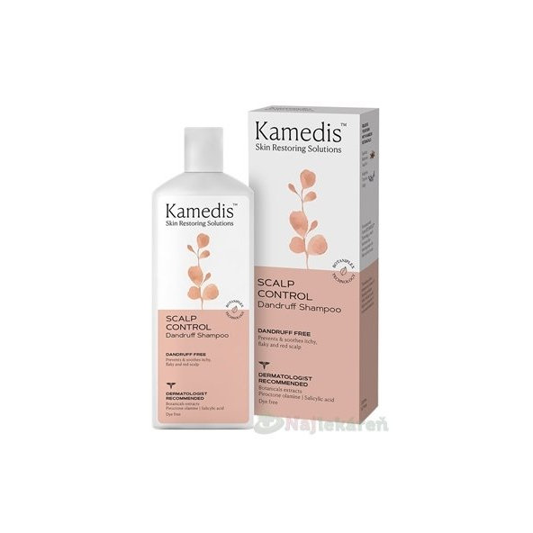 Kamedis SCALP CONTROL - DANDRUFF SHAMPOO šampón proti lupinám 200ml