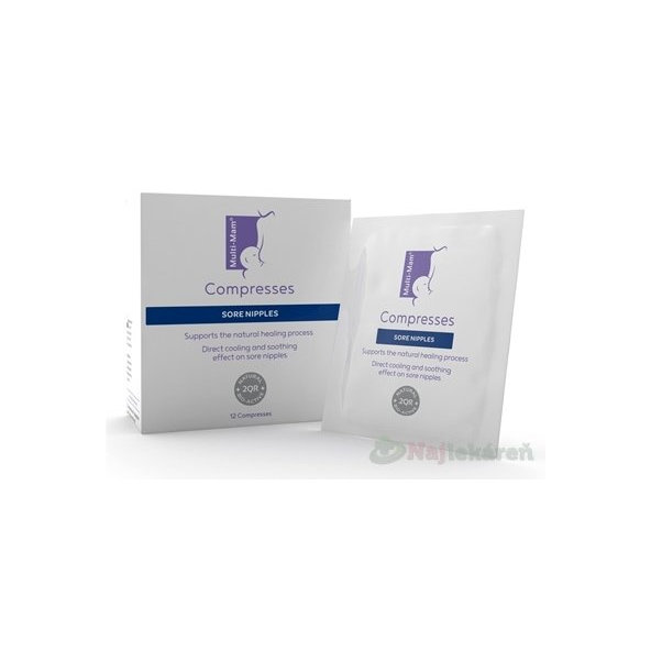 MULTI-MAM COMPRESSES hojivý obklad 12ks
