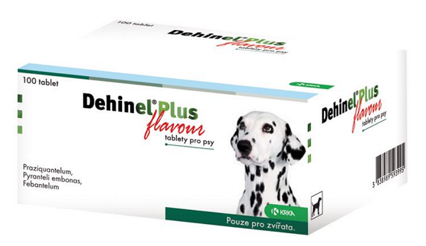 E-shop DEHINEL PLUS FLAVOUR - tablety na odčervenie psov 10x10tbl.