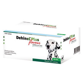 DEHINEL PLUS FLAVOUR - tablety na odčervenie psov 10x10tbl.