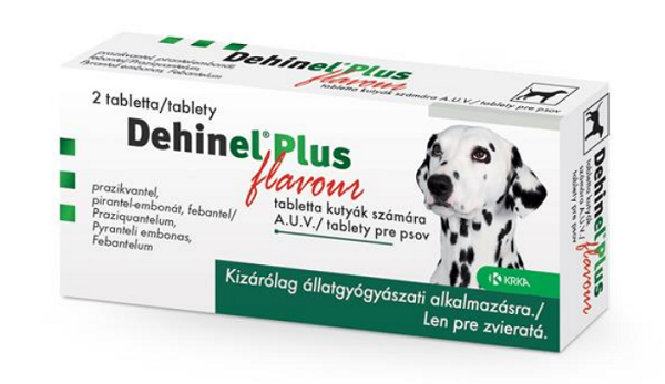 E-shop DEHINEL PLUS FLAVOUR - tablety na odčervenie psov 2tbl