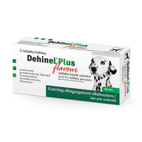 DEHINEL PLUS FLAVOUR - tablety na odčervenie psov 2tbl