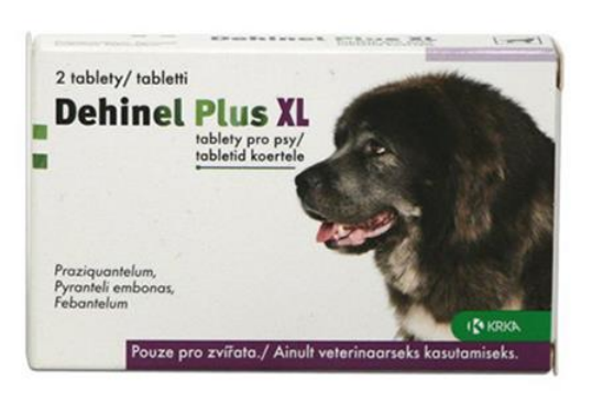 E-shop DEHINEL PLUS XL tablety na odčervenie pre psov 2tbl.