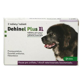 DEHINEL PLUS XL tablety na odčervenie pre psov 2tbl.