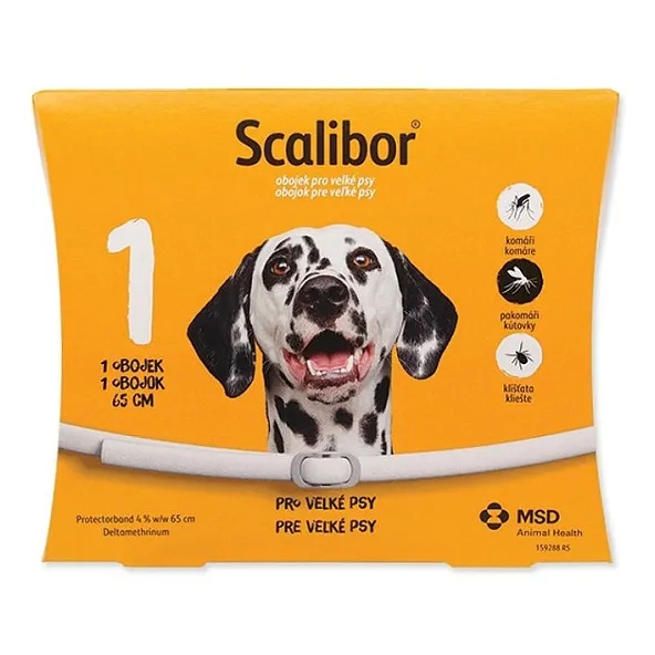 Scalibor Protectorband 4% obojok proti kliešťom pre veľké psy 65cm