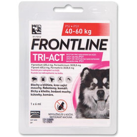 Frontline Tri-Act spot-on pipeta proti kliešťom a blchám pre psy XL 40-60kg, 6ml