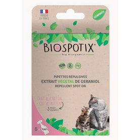 BIOGANCE Biospotix Cat spot-on s repelentným účinkom pre mačky 5x1ml  (od 3 mesiacov)