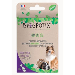 BIOGANCE Biospotix Dog spot-on L-XL pipeta s repelentným účinkom pre psy 3x3ml (nad 20kg)