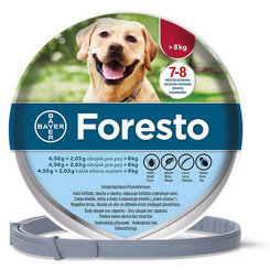 Bayer Foresto antiparazitárny obojok pre psy nad 8kg, 70cm