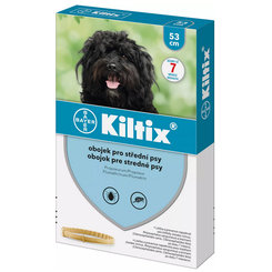 KILTIX antiparazitný obojok pre stredné psy, 53cm