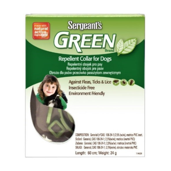 Green Brand repelentný obojok pre psy 60cm