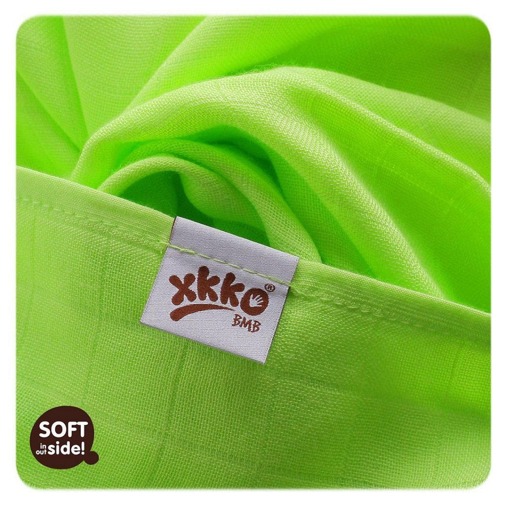 E-shop KIKKO Osuška/plienka bambusová Colours 90x100 (1 ks) – lime