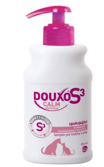 E-shop DOUXO S3 Calm šampón pre mačky a psy s citlivou pokožkou 200ml