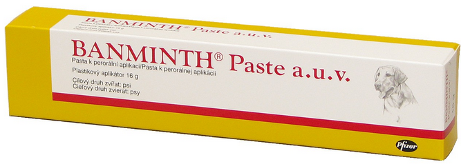 E-shop Banminth perorálna pasta na odčervenie psov 24g