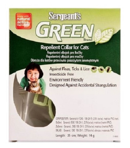E-shop Green Brand repelentný obojok pre mačky 35cm