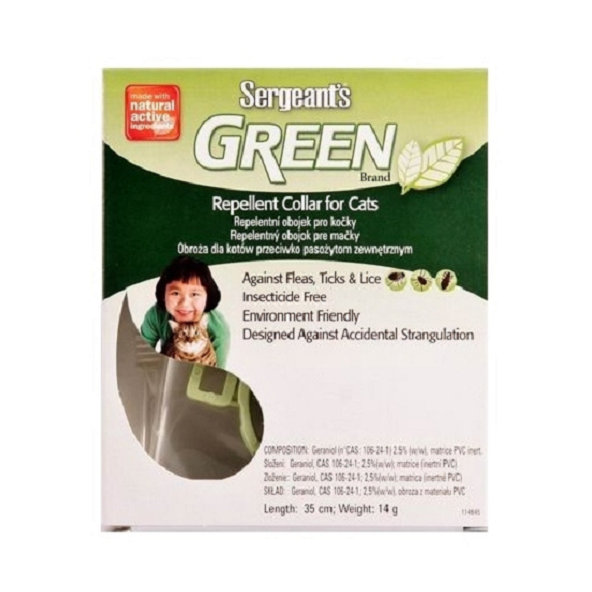 Green Brand repelentný obojok pre mačky 35cm