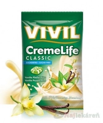 E-shop VIVIL BONBONS CREME LIFE CLASSIC vanilkovo-smotanove 110 g