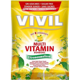 VIVIL BONBONS MULTIVITAMÍN citrón a medovka  60 g