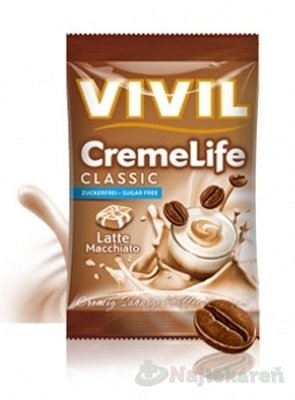 E-shop VIVIL BONBONS CREME LIFE CLASSIC kávovo-smotanove 110 g