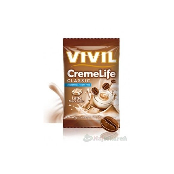 VIVIL BONBONS CREME LIFE CLASSIC kávovo-smotanove 110 g