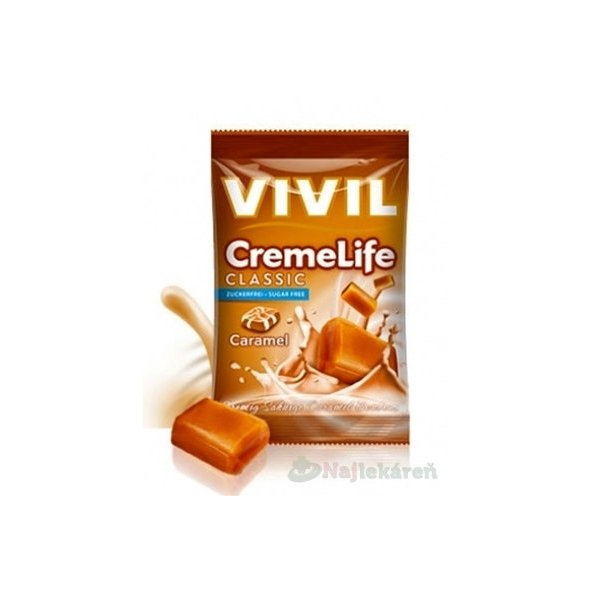 VIVIL BONBONS CREME LIFE CLASSIC karamelovo-smotanove  110 g