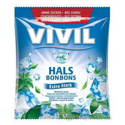 VIVIL BONBONS Extra Stark mentolove 60 g