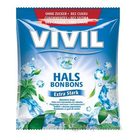 VIVIL BONBONS Extra Stark mentolove  160 g