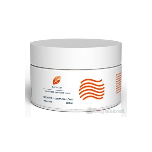 Bebutter šl.BIO bambucké maslo Rakytník 200ml