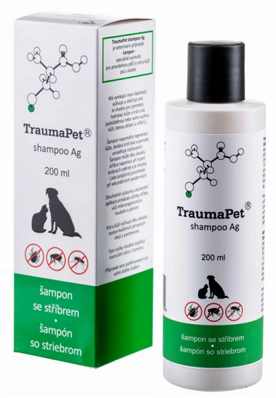 E-shop TraumaPet shampoo AG hojivý šampón so striebrom pre zvieratá 200ml