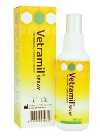 E-shop Vetramil enzymatický sprej na podporu hojenia rán u zvierat 100ml