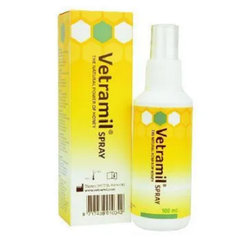Vetramil enzymatický sprej na podporu hojenia rán u zvierat 100ml