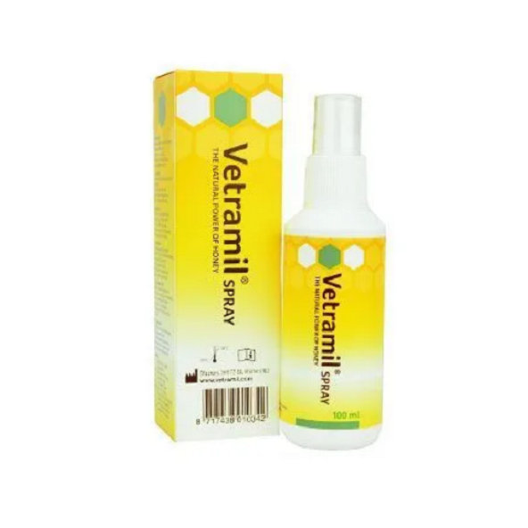 Vetramil enzymatický sprej na podporu hojenia rán u zvierat 100ml