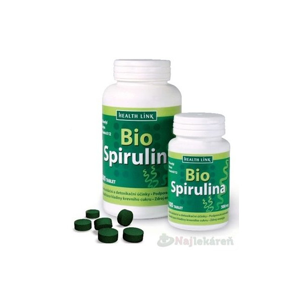 Health Link SPIRULINA BIO, 300 ks