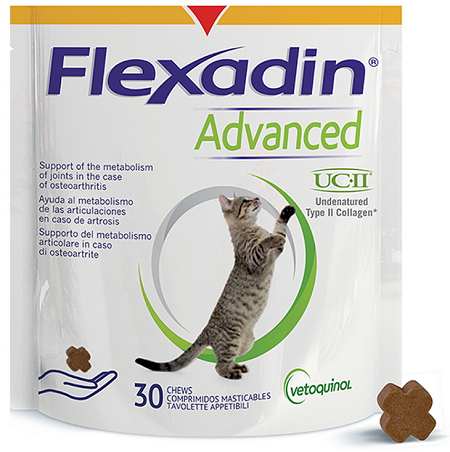 E-shop Flexadin Advanced žuvacie tablety pre mačky pri artróze 30tbl