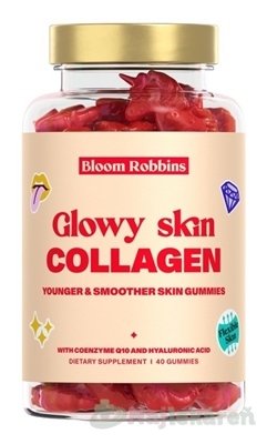 E-shop Bloom Robbins Glowy Skin - COLLAGEN gumíky 40ks
