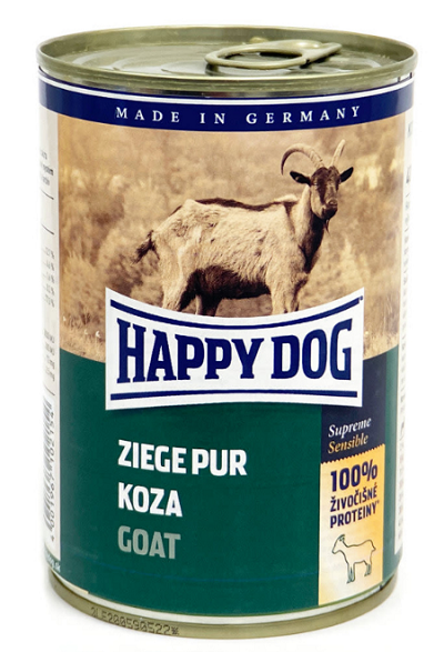 E-shop Happy Dog PREMIUM - Fleisch Pur - kozie mäso konzerva pre psy 400g