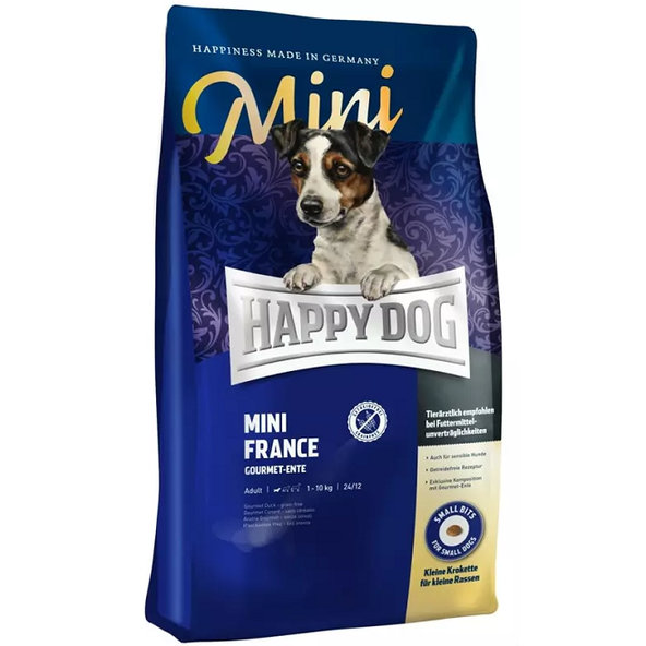 Happy Dog SUPER PREMIUM - Supreme MINI - France kačica a zemiaky granule pre psy 4kg